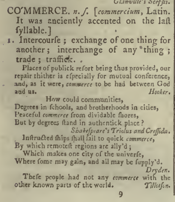 snapshot image of COMMERCE – (1785) 1 of 2