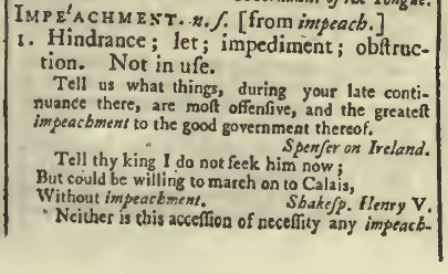 snapshot image of IMPEACHMENT.  (1785) 1 of 2