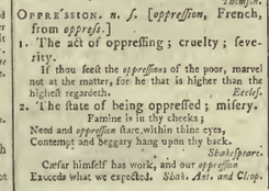 snapshot image of OPPRESSION.  (1785) 1 of 2