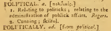 snapshot image of POLITICAL.  (1756)