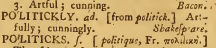 snapshot image of POLITICKLY[sic].  (1756)