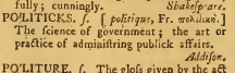 snapshot image of POLITICKS[sic].  (1756)