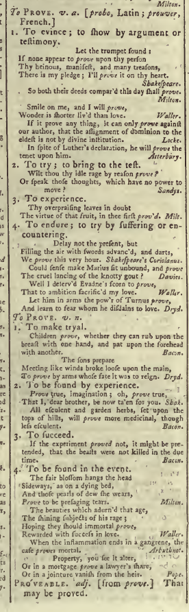 snapshot image of To PROVE (1785)