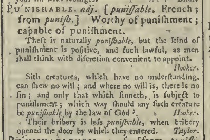 snapshot image of PUNISHABLE.  (1785)