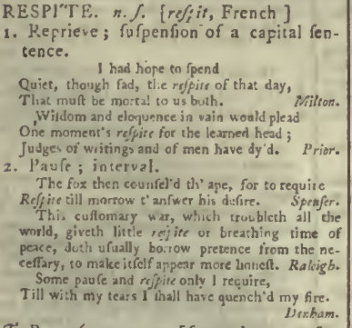 snapshot image of RESPITE.  (1785)