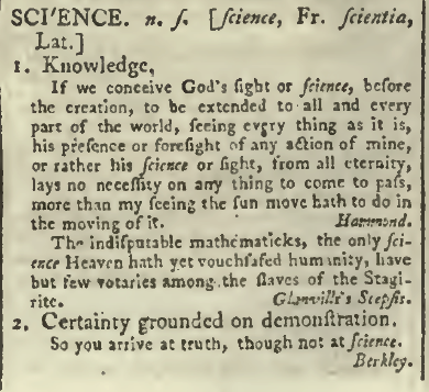 snapshot image of SCIENCE.  (1785) 1 of 2