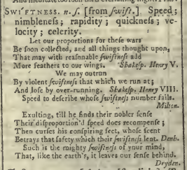snapshot image of SWIFTNESS.  (1785)