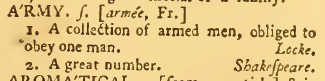 snapshot image of Army.  (1756)