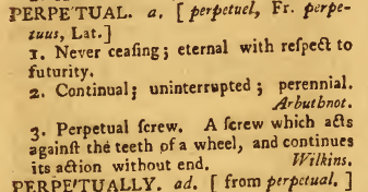 snapshot image of Perpetual.  (1756)